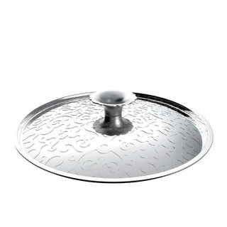 Alessi MW200 Dressed lid for pots in steel 24 cm - 9.45 inch - Buy now on ShopDecor - Discover the best products by ALESSI design