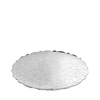 Alessi MW07 Dressed round tray in steel 26 cm - 10.24 inch - Buy now on ShopDecor - Discover the best products by ALESSI design
