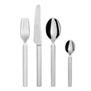 Alessi 4180S Dry steel cutlery set Set 24 - Buy now on ShopDecor - Discover the best products by ALESSI design