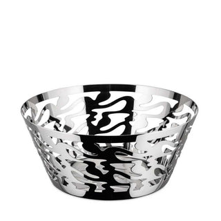 Alessi SG28 Ethno perforated round steel basket - Buy now on ShopDecor - Discover the best products by ALESSI design
