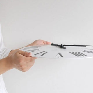 Alessi 12 W Firenze wall clock white - Buy now on ShopDecor - Discover the best products by ALESSI design