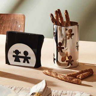 Alessi AKK09 Girotondo breadstick holder in steel - Buy now on ShopDecor - Discover the best products by ALESSI design