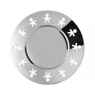 Alessi AKK11 Girotondo underplate in steel - Buy now on ShopDecor - Discover the best products by ALESSI design