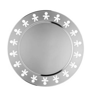 Alessi AKKGT Girotondo tray in steel - Buy now on ShopDecor - Discover the best products by ALESSI design