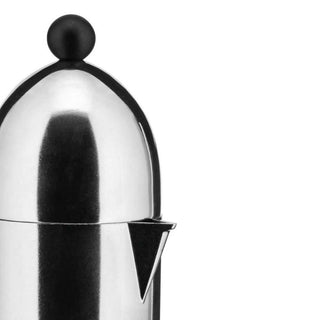 Alessi A9095 La Cupola coffee maker in steel with black handle and knob - Buy now on ShopDecor - Discover the best products by ALESSI design