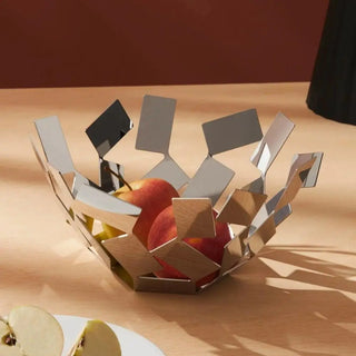 Alessi MT0 La stanza dello Scirocco basket/fruit holder/centrepiece - Buy now on ShopDecor - Discover the best products by ALESSI design