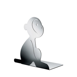 Alessi AMMI30 3 Lola steel bookstand in the shape of a monkey - Buy now on ShopDecor - Discover the best products by ALESSI design