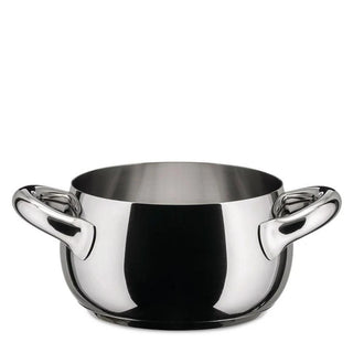 Alessi SG101 Mami steel casserole with two handles 24 cm - 9.45 inch - Buy now on ShopDecor - Discover the best products by ALESSI design