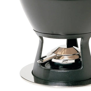 Alessi SG56/260 B Mami service for fondue black - Buy now on ShopDecor - Discover the best products by ALESSI design