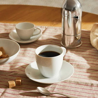 Alessi SG53/88 Mami saucer for americano coffee white - Buy now on ShopDecor - Discover the best products by ALESSI design