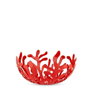Alessi ESI01/21 Mediterraneo perforated fruit holder diam. 21 cm. Red - Buy now on ShopDecor - Discover the best products by ALESSI design