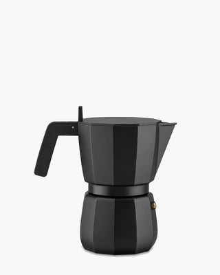 Alessi DC06 Moka espresso coffee maker Black 6 Cups - Buy now on ShopDecor - Discover the best products by ALESSI design