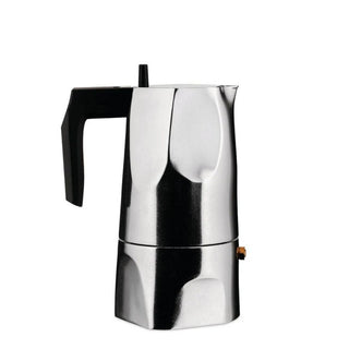 Alessi MT18/3 Ossidiana 3-cup coffee maker Aluminium - Buy now on ShopDecor - Discover the best products by ALESSI design