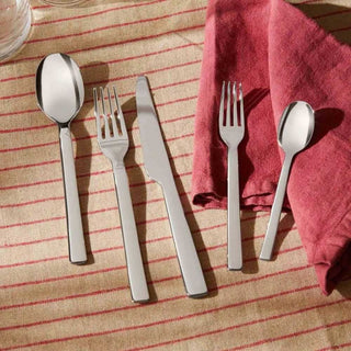 Alessi REB09S5 Ovale cutlery set 5 pieces in steel - Buy now on ShopDecor - Discover the best products by ALESSI design