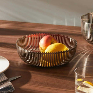 Alessi PCH02/23 basket in steel - Buy now on ShopDecor - Discover the best products by ALESSI design