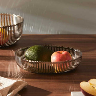 Alessi PCH06/26 oval basket in steel - Buy now on ShopDecor - Discover the best products by ALESSI design