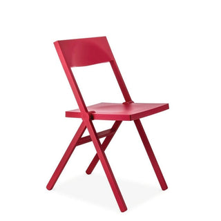 Alessi ASPN Piana folding chair Red - Buy now on ShopDecor - Discover the best products by ALESSI design