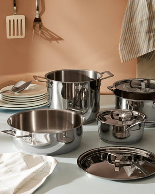 Alessi AJM100S Pots&Pans cookware set - Buy now on ShopDecor - Discover the best products by ALESSI design