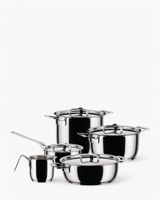 Alessi AJM100S Pots&Pans cookware set Set 9 - Buy now on ShopDecor - Discover the best products by ALESSI design