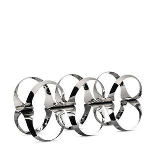 Alessi UNS02 Ribbon bottle holder Steel - Buy now on ShopDecor - Discover the best products by ALESSI design