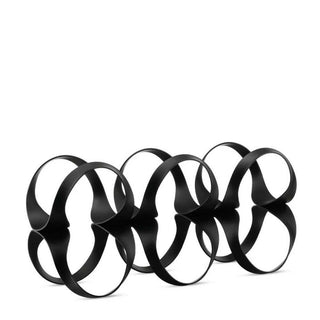 Alessi UNS02 Ribbon bottle holder Black - Buy now on ShopDecor - Discover the best products by ALESSI design