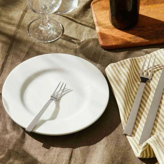 Alessi DC05/5 Santiago dessert fork in steel - Buy now on ShopDecor - Discover the best products by ALESSI design