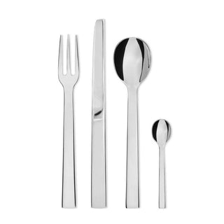 Alessi DC05S24 Santiago cutlery set 24 pieces in steel - Buy now on ShopDecor - Discover the best products by ALESSI design
