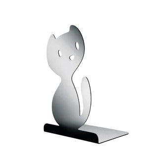 Alessi AMMI30 2 Lola steel bookstand in the shape of a cat - Buy now on ShopDecor - Discover the best products by ALESSI design