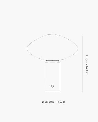 &Tradition Mist AP17 table lamp - Buy now on ShopDecor - Discover the best products by &TRADITION design