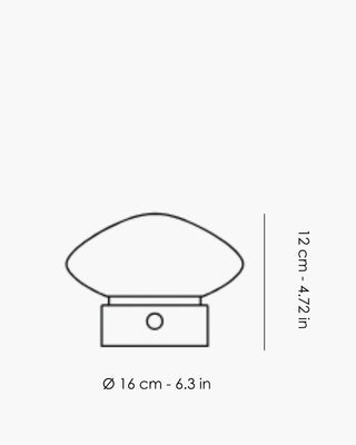 &Tradition Mist AP21 portable lamp - Buy now on ShopDecor - Discover the best products by &TRADITION design