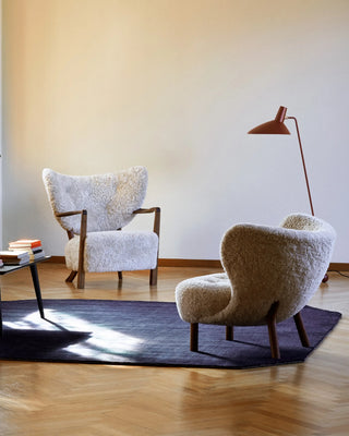 &Tradition Wulff ATD2 lounge chair with armrests - Buy now on ShopDecor - Discover the best products by &TRADITION design