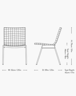 &Tradition Ville AV33 outdoor chair - Buy now on ShopDecor - Discover the best products by &TRADITION design