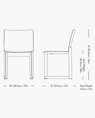 &Tradition Allwood AV35 chair - Buy now on ShopDecor - Discover the best products by &TRADITION design