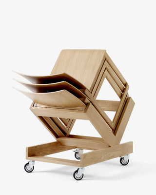 &Tradition Allwood AV35 stacking trolley - Buy now on ShopDecor - Discover the best products by &TRADITION design