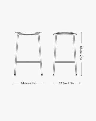 &Tradition Pavilion stool - Buy now on ShopDecor - Discover the best products by &TRADITION design