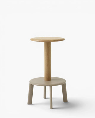 &Tradition Massif stool &Tradition Grey Beige h 65 cm - Buy now on ShopDecor - Discover the best products by &TRADITION design