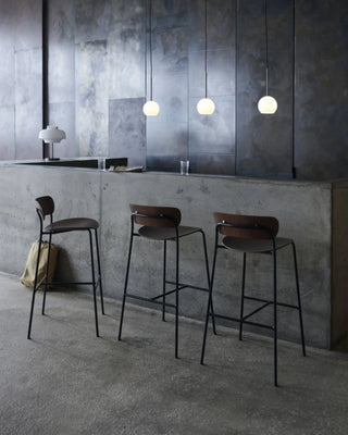&Tradition Pavilion stool with backrest - Buy now on ShopDecor - Discover the best products by &TRADITION design