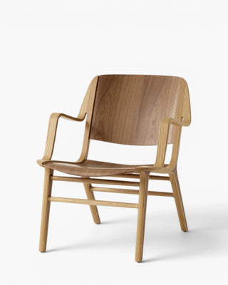 &Tradition XAX HM11 lounge chair with armrests &Tradition Oak - Buy now on ShopDecor - Discover the best products by &TRADITION design