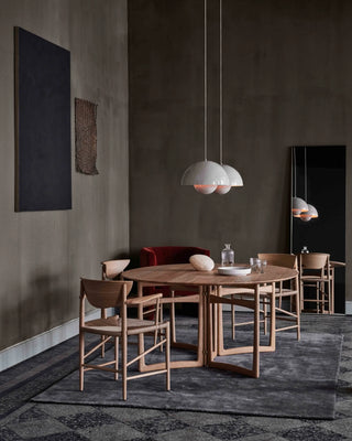 &Tradition Drawn HM4 chair with armrests - Buy now on ShopDecor - Discover the best products by &TRADITION design