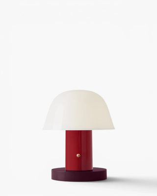 &Tradition Setago JH27 portable lamp &Tradition Maroon & Grape - Buy now on ShopDecor - Discover the best products by &TRADITION design