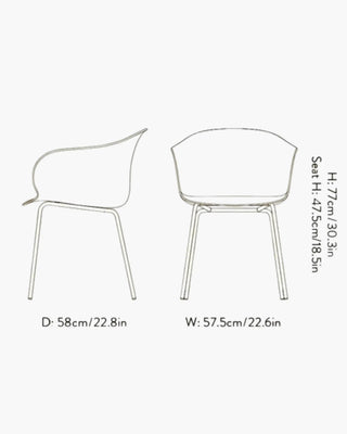 &Tradition Elefy JH28 chair - Buy now on ShopDecor - Discover the best products by &TRADITION design