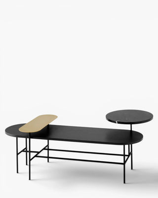 &Tradition Palette JH7 side table &Tradition Warm Black - Buy now on ShopDecor - Discover the best products by &TRADITION design