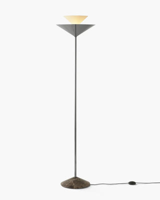&Tradition Gio LN28 floor lamp Dark Chrome & Emperador - Buy now on ShopDecor - Discover the best products by &TRADITION design