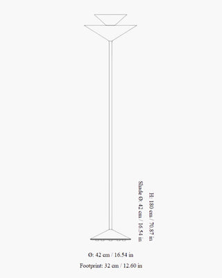 &Tradition Gio LN28 floor lamp - Buy now on ShopDecor - Discover the best products by &TRADITION design
