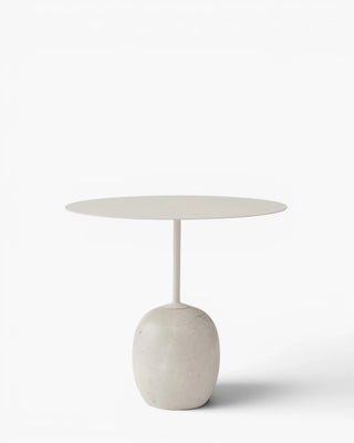 &Tradition Lato LN9 oval table h. 45 cm. - 17.7 in. &Tradition Ivory & Crema Diva - Buy now on ShopDecor - Discover the best products by &TRADITION design