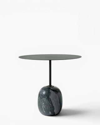 &Tradition Lato LN9 oval table h. 45 cm. - 17.7 in. &Tradition Green & Grey - Buy now on ShopDecor - Discover the best products by &TRADITION design