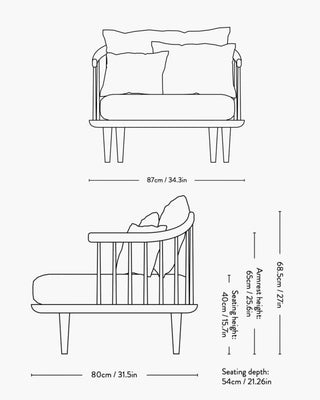 &Tradition Fly SC1 maxi lounge chair - Buy now on ShopDecor - Discover the best products by &TRADITION design