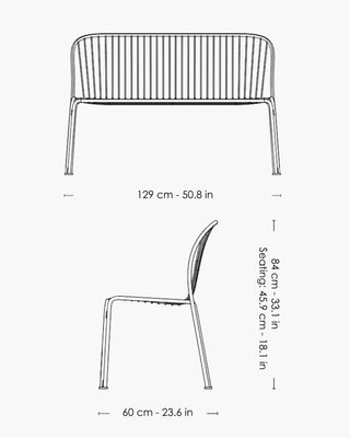 &Tradition Thorvald SC111 outdoor dining bench - Buy now on ShopDecor - Discover the best products by &TRADITION design