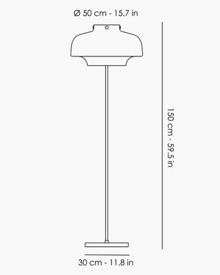 &Tradition Copenhagen SC14 floor lamp - Buy now on ShopDecor - Discover the best products by &TRADITION design