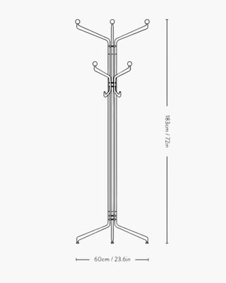 &Tradition Capture SC77 coat stand - Buy now on ShopDecor - Discover the best products by &TRADITION design